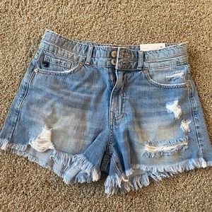 Kancan high waist jean shorts